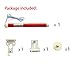 MorningRising 12V DIY Electric Roller Blind / Shade Tubular Motor Kit Suit for 30mm Tube Without Remote
