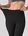 Natural Feelings High Waisted Leggings for Women Ultra Soft Stretch Opaque Slim Tights Black