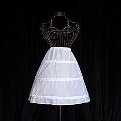 Girls' 3 Hoops Petticoat Full Slips Flower Girls
