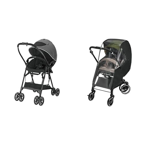 Combi コンビ スゴカルエアーAM メッシュグレー 1-36カ月頃まで【ベビーカー&レインカバーセット】商品画像