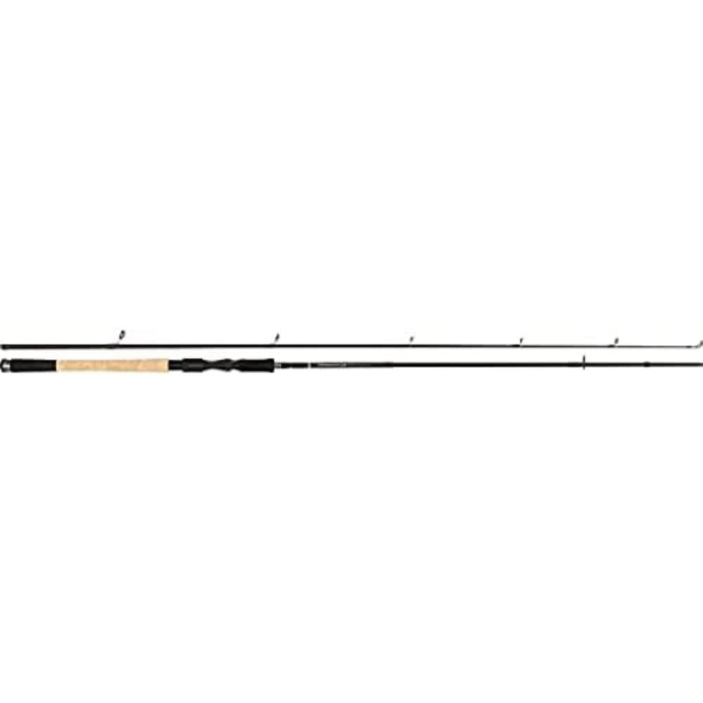 Abu Garcia Tormentor Spinning Rod, Fishing Rod, Spinning Rods, Slim Blank, Premium Cork Handle, All-Round Predator Fishing Rod, Unisex, Black, 2.44m | 8-24g