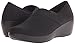 crocs Women's Busy Day Stretch Asymmetrical Wedge , Black/Black, 7 M US