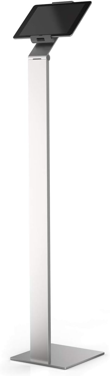 Durable Aluminium Tablet Floor Stand - Anti Theft Lockable & Rotatable 360° - Universal Pro Stands for 7-13" iPad, Samsung, Surface & More - Secure Exhibition Holder