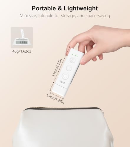 Lampe de Lecture Rechargeable, Liseuse Lampe Clip au Lit 43g Légère