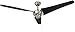 Prominence Home Almadale, 56 Inch Contemporary Indoor Ceiling Fan with No Light, Pull Chain, Modern High Performance Blades, Reversible Motor - 50330-01 (Brushed Nickel)