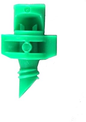 xGarden 60 Pack Green 90 Degree Micro Sprayer Fan Jet - for Hydroponic and Aeroponic Misters and Cloners