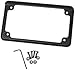 Radiantz Motorcycle License Plate Frame - 6in. LED Illuminator - Black 8202-52
