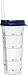 Hydr-8 Drink Your Effin Water Blue & Black 32oz Time Marked Water Bottle