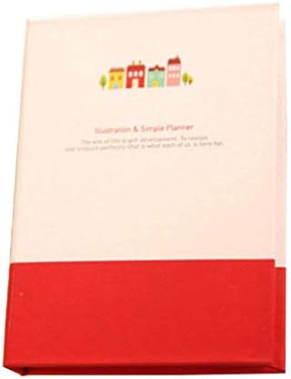 Laileya Hardcover WordPad Set Notepad Creative Cute Tower Hard Shell Notepad Combination Fluorescent Sticky Note (random color)