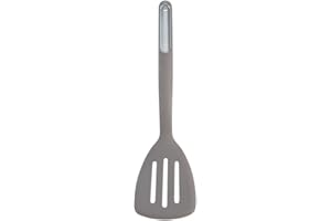 KitchenAid - Classic Slotted Turner, Heat Resistant Nylon Spatula, Safe for Nonstick Cookware (Storm Grey)