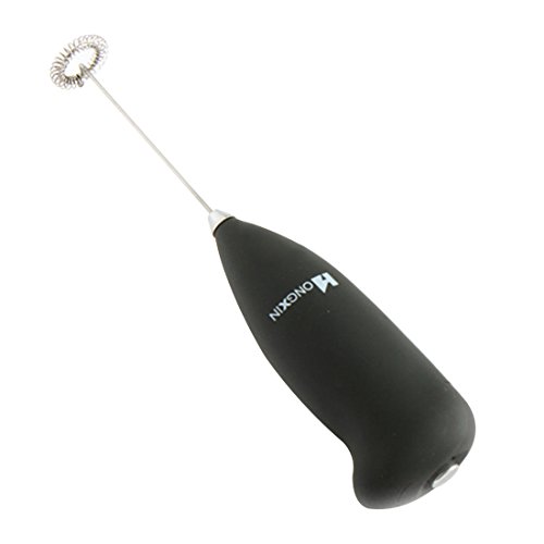 Click Here to See More Images Jiyaru Electric Milk Frother Handheld Battery Operated Drink Foamer Whisk Coffee Mixer Egg Beater