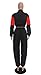 Bluewolfsea Women's Letter Print 2 Piece Outfit Colorblock Windbreaker Jacket Crop Top and Long Pants Set