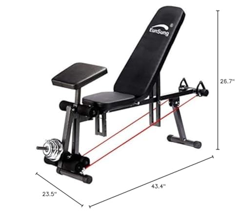 Bench Roman Chair for Full All-in-One Body Workout,Back Hyperextension ...