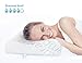 Bamboo Memory Foam Contour Pillow - A Firm Flexible Therapeutic Posturepedic Pillow for Sound Sleep and Reduced Neck and Shoulder Pain - Standard Size (20 x 12 in)