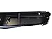 1997-2004 Dodge Dakota Pickup Rear Step Bumper Powder Coating Black Full Assy, Rear Bumper Black Face Bar with Gray Face Cover, with Top Pad, Inner Brackets, Outer Brackets, License Lamp CH1103104
