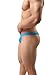 ONEFIT Men's Underwear Striped T-Back Sexy Translucent Underpants,Blue L