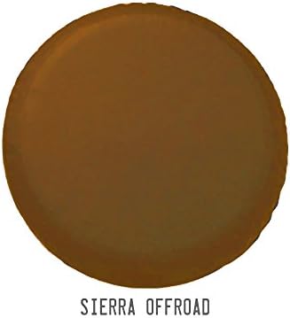 Sierra Offroad Tire Cover, Universal Fit 27"-29", Sailcloth Vinyl, Spice