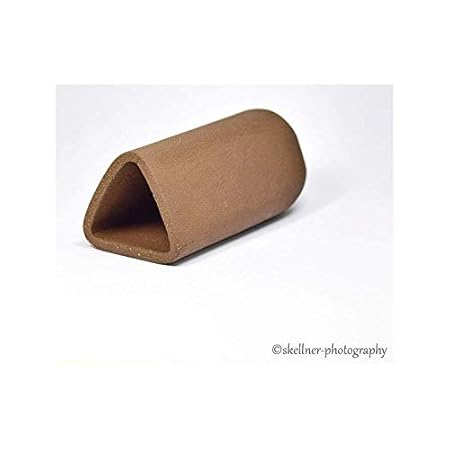 Wirbellosenzucht-Foltis Welshöhle/Laichhöhle Stollenform 15 cm schwarz/braun