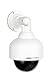 UniquExceptional UDC6 Outdoor Dome Fake Security Camera with BLINKING LIGHT