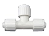 Flair-It 16831 Plastic Tee, 0.375" Size