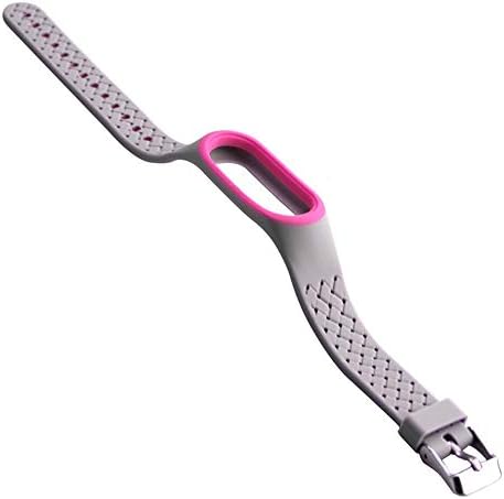 Band for Xiaomi 3 Smartwatch Wristbands Replacement Silicone Anti-Off Accessaries Straps Bracelets for Mi3 (Pink)