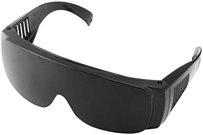 Dreaflower Safety Eye Protective Dustproof Glasses Welding Safety Goggles OPT/E light/IPL/Photon Beauty Instrument Red Goggles