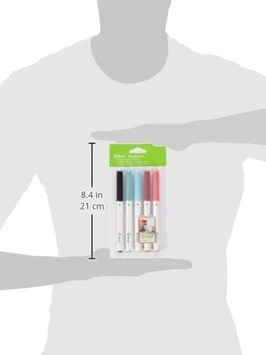 Cricut Color Antiquity fine Point Pen Set, Multi-Colour, Set of 5, 1.27 x 10.16 x 20.32 cm - Image 5