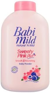 Babi Mild Sweety Pink Plus Baby Powder 200g best seller guarantee