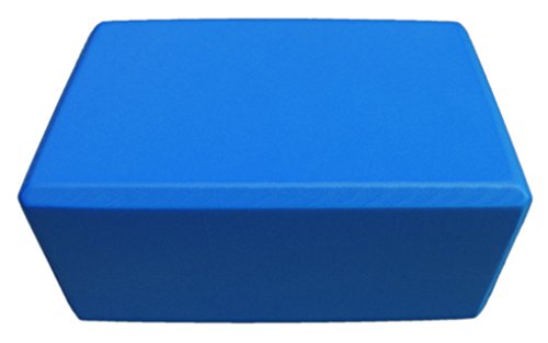 LUXEHOME Yoga Brick for Sports Exercise Fitness, 2 Pack EVA ECO Friendly Foam Extra Wide Yoga Blocks 4 In. x 6 In. x 9 In. Assort Colors, Perfect for Stretch Exercise Gym Exercise Body Building (Blue) - Thumbnail 4