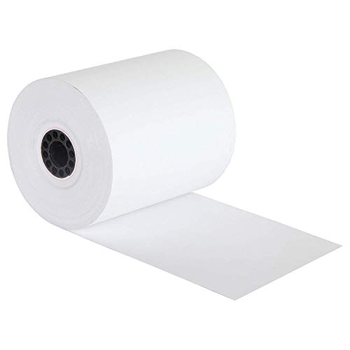 FHS Retail 3 1/8" x 230' Thermal Receipt Paper Rolls (50 Rolls) - for Most Receipt Printers, POS Systems, and Cash Registers