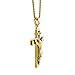 Laser power Stainless Steel Gold Crucifix Necklace Religious Retro Pendant Jewelry with 24in Chain