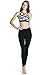 Tesla TM-XYP82-BLK_X-Large Fleece High-Waist Lined Leggings Tights Thermal Yoga Pants w Hidden Pocket Tummy Control XYP82
