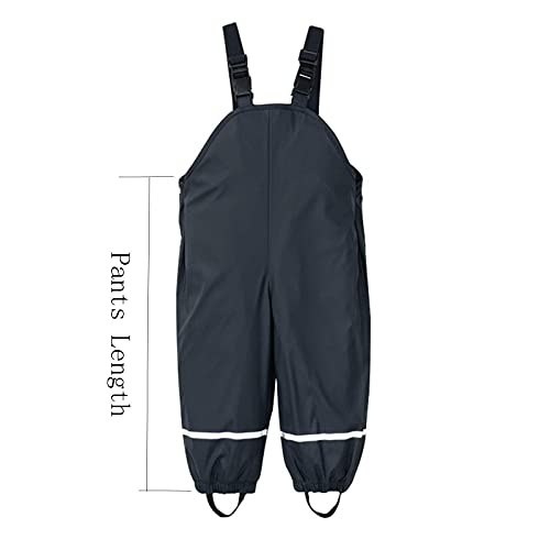 SUSHANG 1-8 Years Toddler Kids Boy Girl Windproof Waterproof Rain
