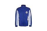 Chelsea FC Adult Blue Soccer Football Jacket Track Zip Up 2015-2016