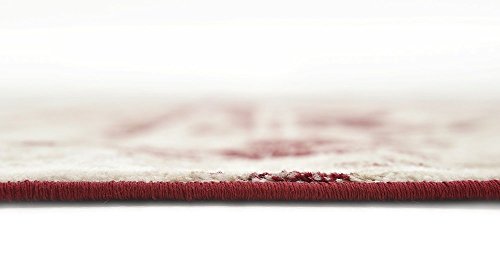 Unique Loom Sofia Collection Burgundy 8 x 10 Area Rug (8' x 10')