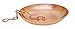 Rastogi Handicrafts Rain Chain Copper Basin Bowl for Rain Chain Pure Copper 1- Pack