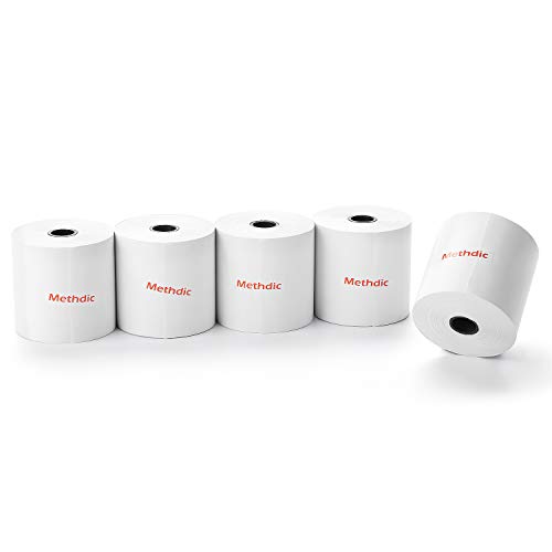 image for Methdic 3 1/8 x 230 Thermal Paper Roll 20-Pack, Thermal Receipt Paper 