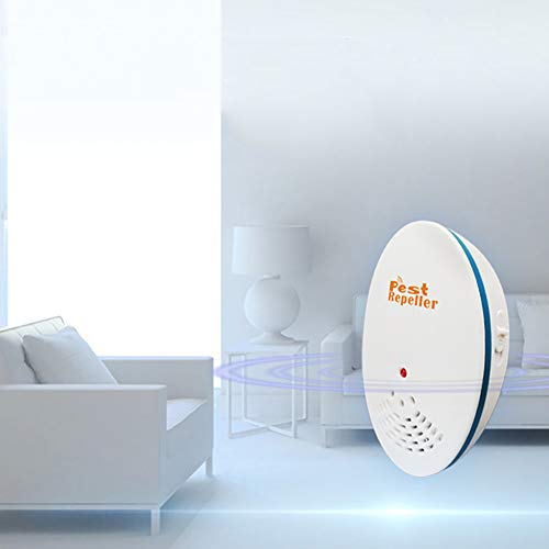 Ultrasonic Pest Repeller - Electronic & Ultrasound, Indoor Plug-in Repellent - Get rid of - Rodents, Mice, Rats, Squirrels, Bats, Insects, Bed Bugs, Ants, Fleas, Mosquitos, Fly, Spiders, Roaches!