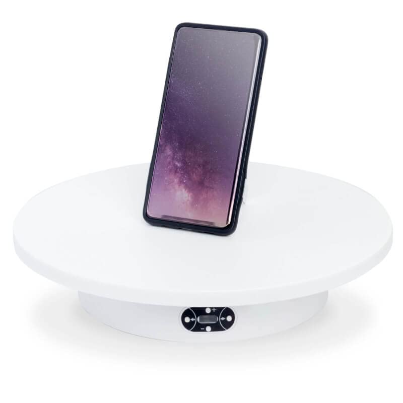 Pixapro Orbit 300 Smart 30cm Photography Lighting ORBIT Turntable Video Webcam Streaming Studio Variable Rotation Speeds for E-Commerce, Photogrammertry and 3D Scanning (ORBIT300)