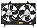 TYC 621210 Infiniti FX35 Replacement Radiator/Condenser Cooling Fan Assembly