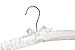 Tosnail 12 Pack Satin Padded Hangers Foam Padded Hangers Dress Hanger - Ivory