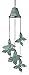 Woodstock Chimes Signature Collection, Woodstock Habitats, Butterfly Chime, 21'' Habitats and Nature Wind Chimes for Outdoor, Patio, Home or Garden Décor (CBC)