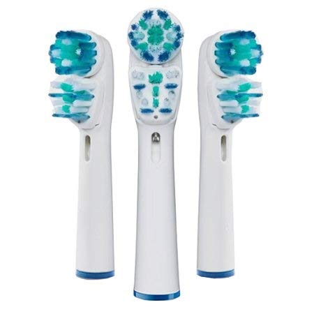 Double Clean Brush Heads, Compatible with Oral-B Dual Clean Toothbrush - Pack of 4 - Thumbnail 5