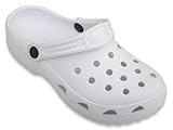 Starbay Slip On Garden Rubber Clog Shoes for Women White 10