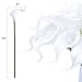 Bomarolan Calla Lily Artificial Flowers Real Touch Bridal Wedding Bouquet Latexs for Birthday Party Home Décor Pack of 24 (White)