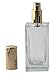 1.7 Ounce (50 ml) Glass Empty Refillable Replacement Perfume or Cologne Bottle with Spray Applicator (EB21)