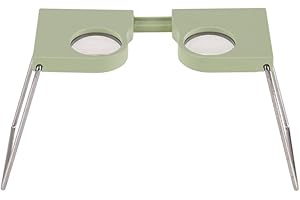 MUTOOP Wearable 4X Pocket Stereoscope - Lightweight Microscope with Adjustable 55-75 mm Lens Distance, Essential for Examiner