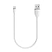 Satechi® Flexible Micro USB to USB Cable - Compatible with Android, Windows, HTC, LG, Nexus and More (White, 10 Inches)