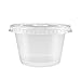 NYHI 150 Pack 4 oz Small Clear Plastic Cups Bulk Disposable Cocktail Jello Shot Cups Compact Food Storage for Portion Control Sauces Spice Liquid Dips Dessert Punch Party Supplies