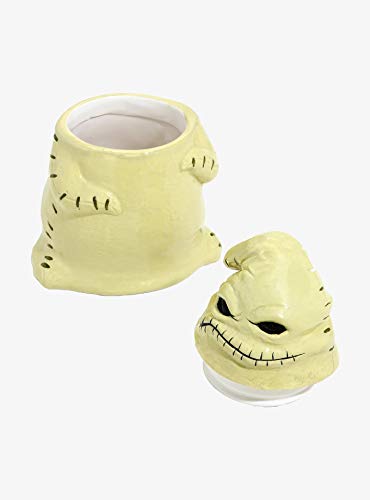 Seven20 Tim Burton's The Nightmare Before Christmas Ceramic Oogie Boogie Figural Cookie Jar - Thumbnail 3